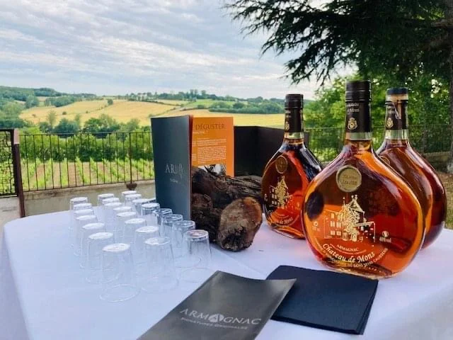transport VTC pour visite domaine Armagnac Gers